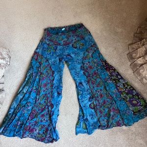 Wide Bell bottom pants